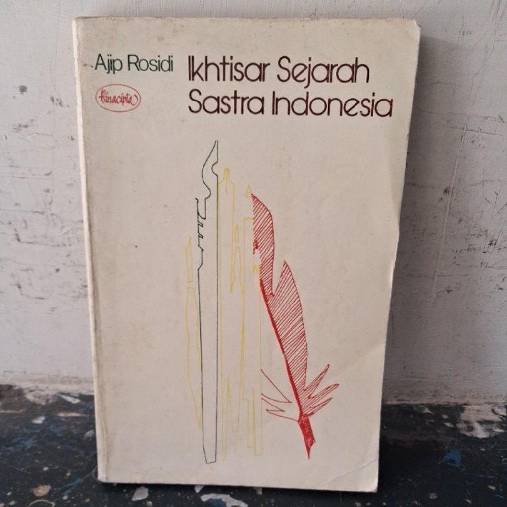 ikhtisar sejarah sastra indonesia aji rosidi buku bekas ori