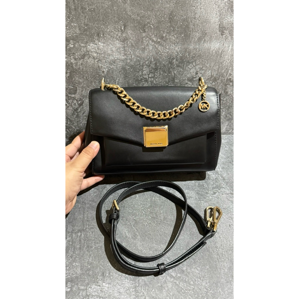 Preloved Michael Kors Lita Medium Black