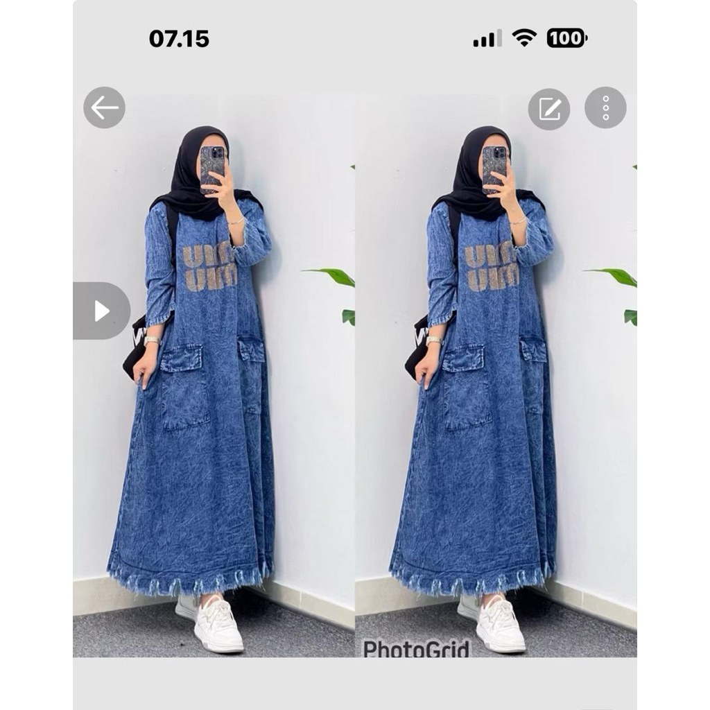 Gamis murah cuci gudang