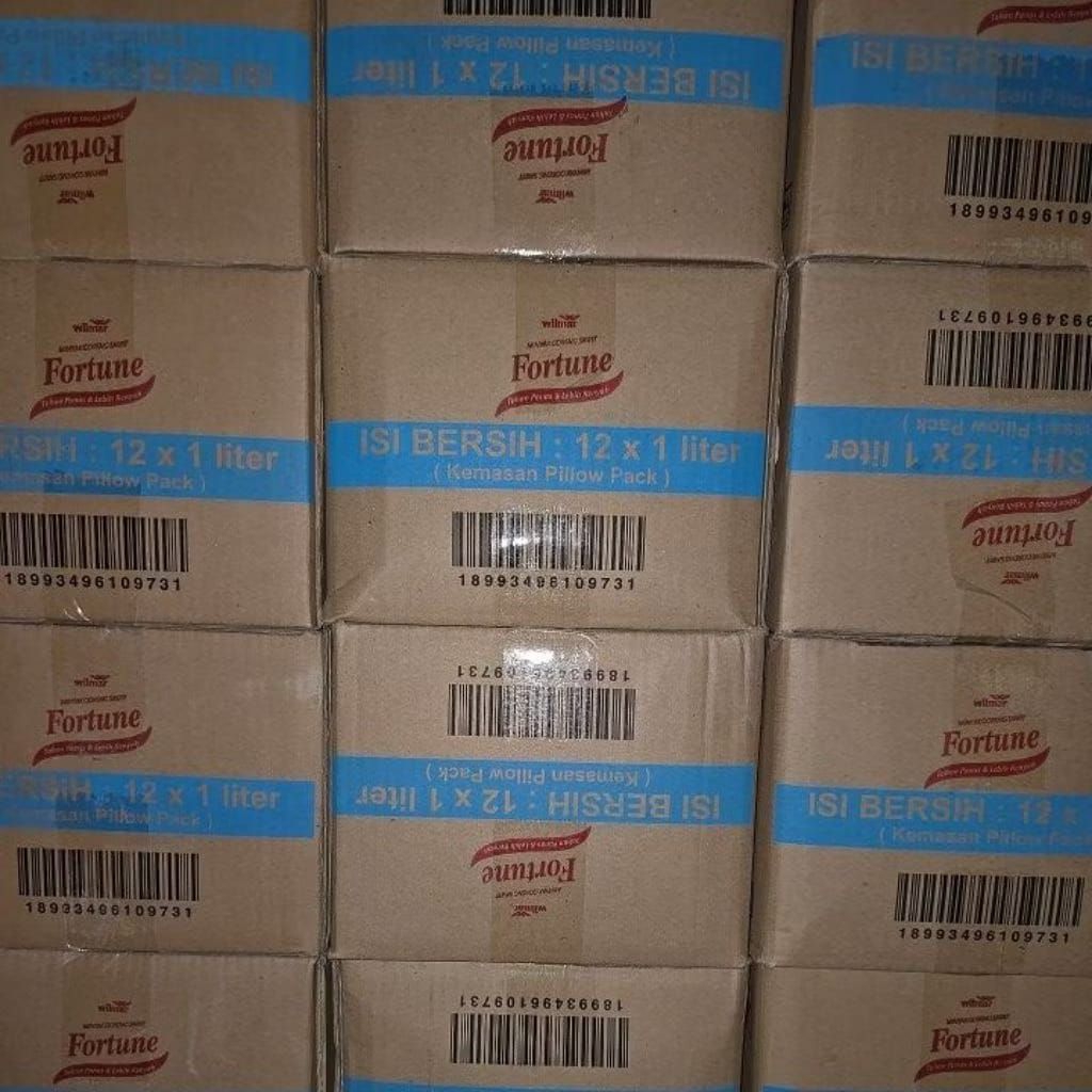 Minyak Goreng fortune bantal 1 liter kartonan