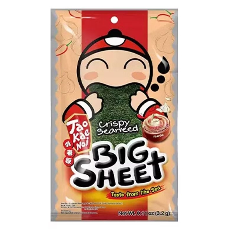 Tao Kae Noi Big Sheet Chilli Garlic Mayonnaise 3.2 Gr / Tao Kae Noi