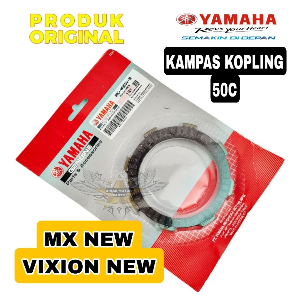 KAMPAS KOPLING ORIGINAL YAMAHA 50C, VIXION NEW, MX NEW, YAMAHA YGP