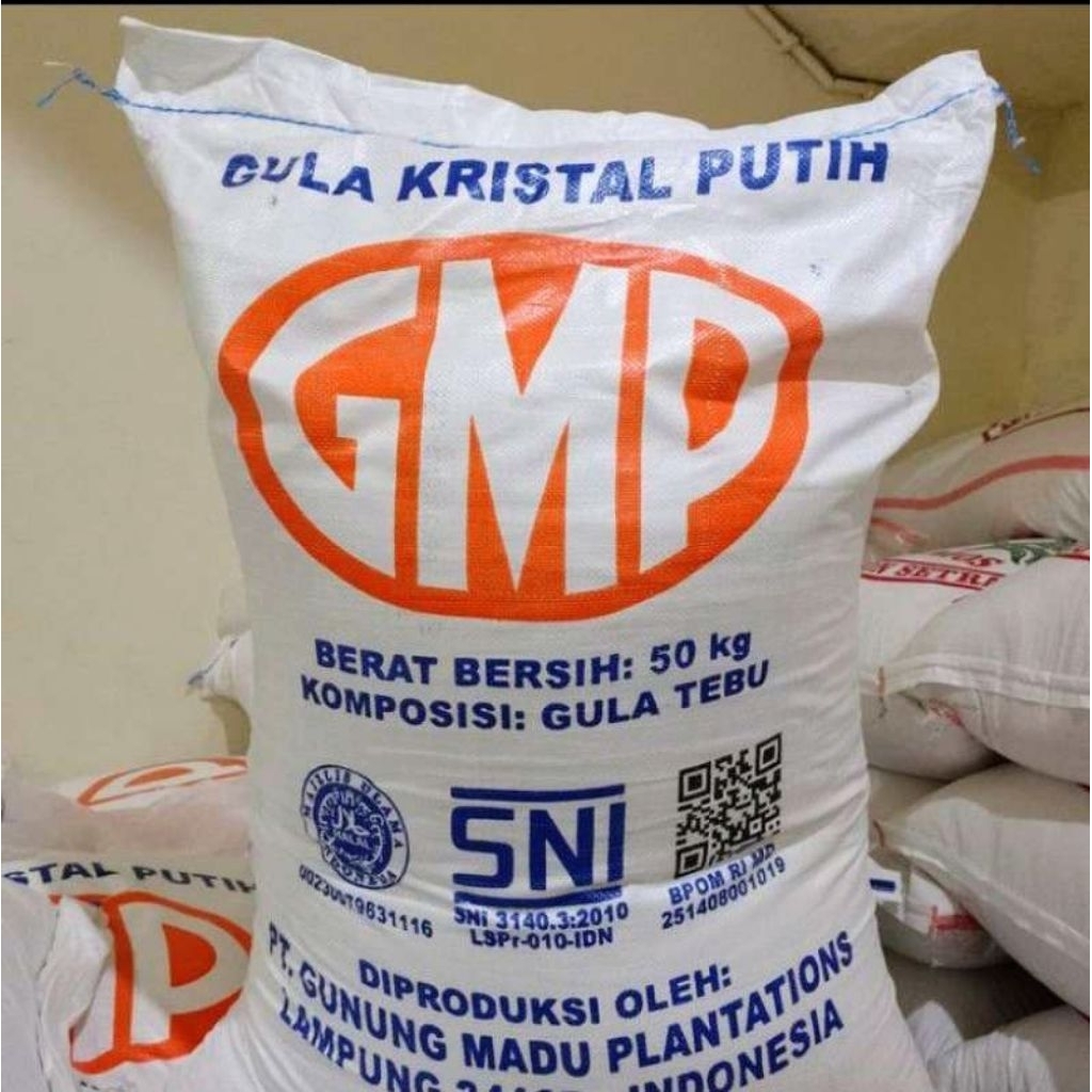 GULA PASIR GMP 5OKG / GULA PASIR KARUNG GMP / GULA PASIR
