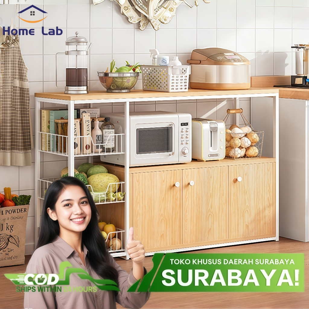 Rak Dapur Rak Oven Microwave Meja Dapur Meja Kompor Lemari Dapur Rak Oven Rak Microwave Modern Murah