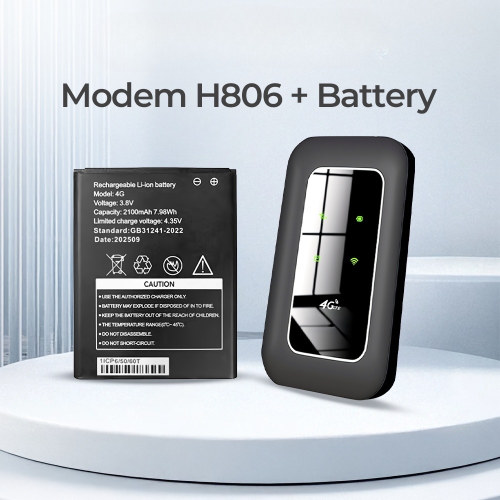 H806 Wireless Router 4G LTE 5G Mini Modem 300Mbps Mobile Broadband WiFi router portabel