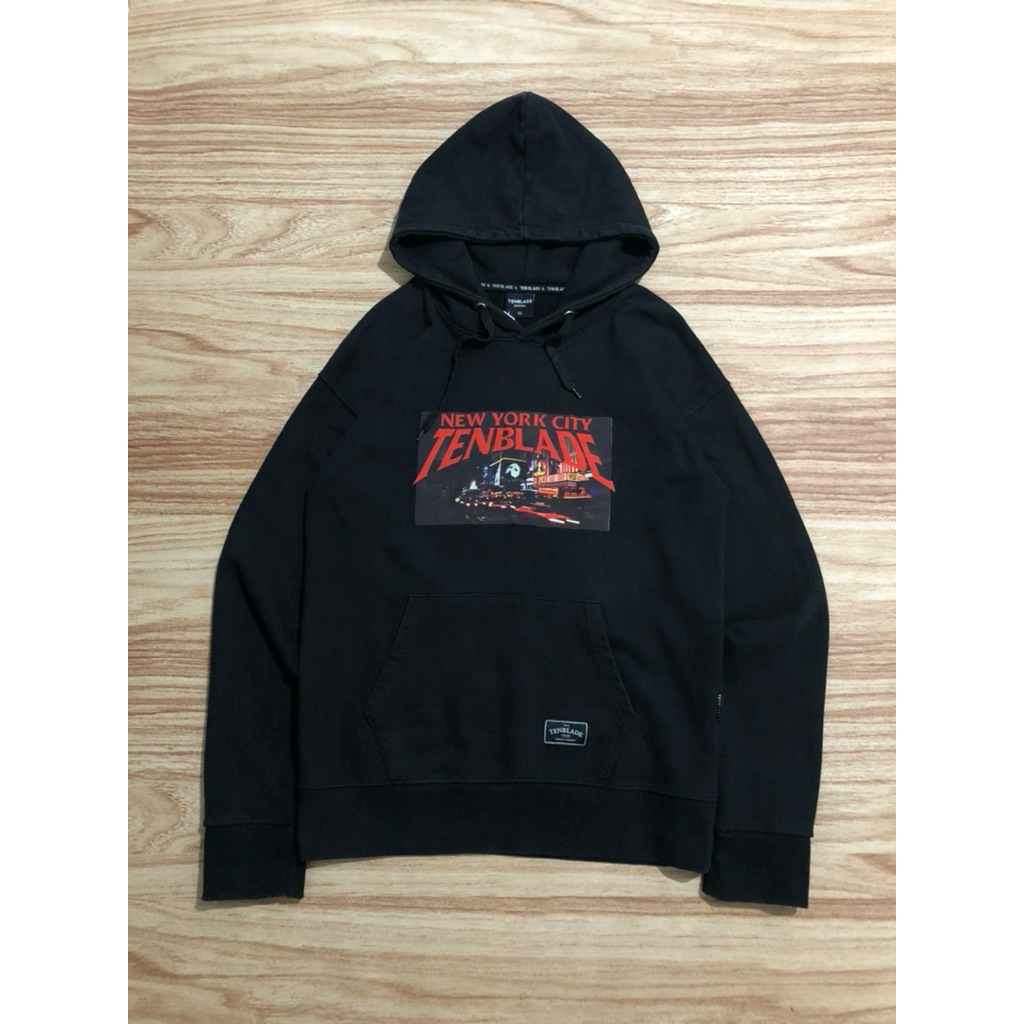 Hoodie Tenblade Black Medium