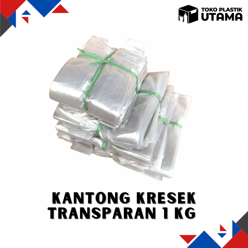 Kresek Kiloan Putih Susu 15cm 24cm 28cm isi 1kg