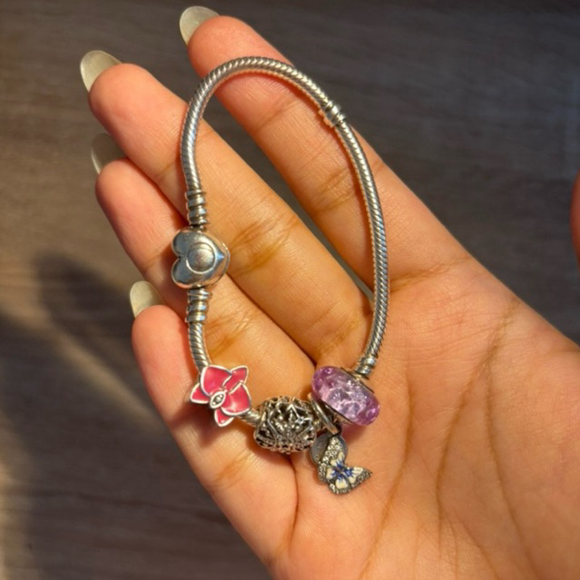 preloved gelang charm pandora original