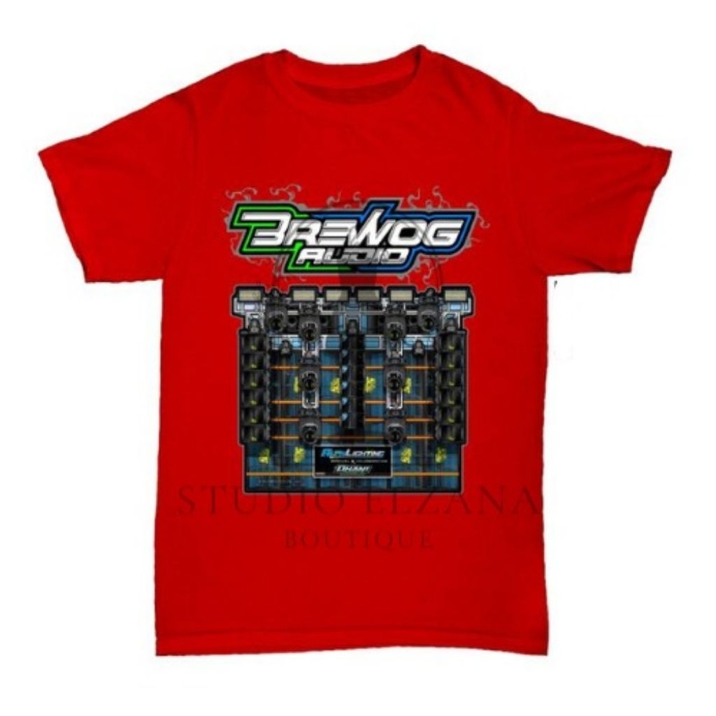 Brewog Audio T-Shirt – Fashion Audio Lovers dengan Desain Speaker Epic