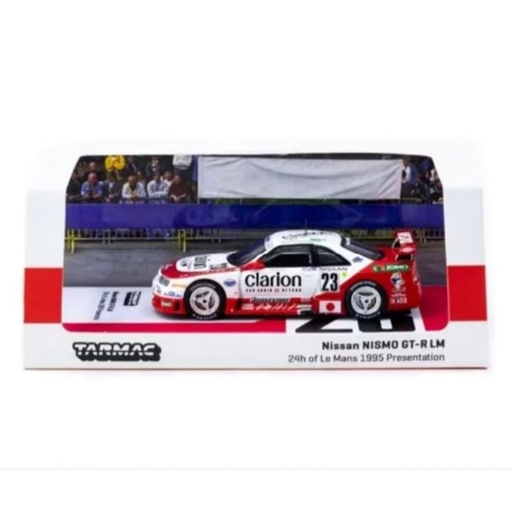 diecast tarmac 1:64 nissan nismo gtr lm 24h of le mams 1955