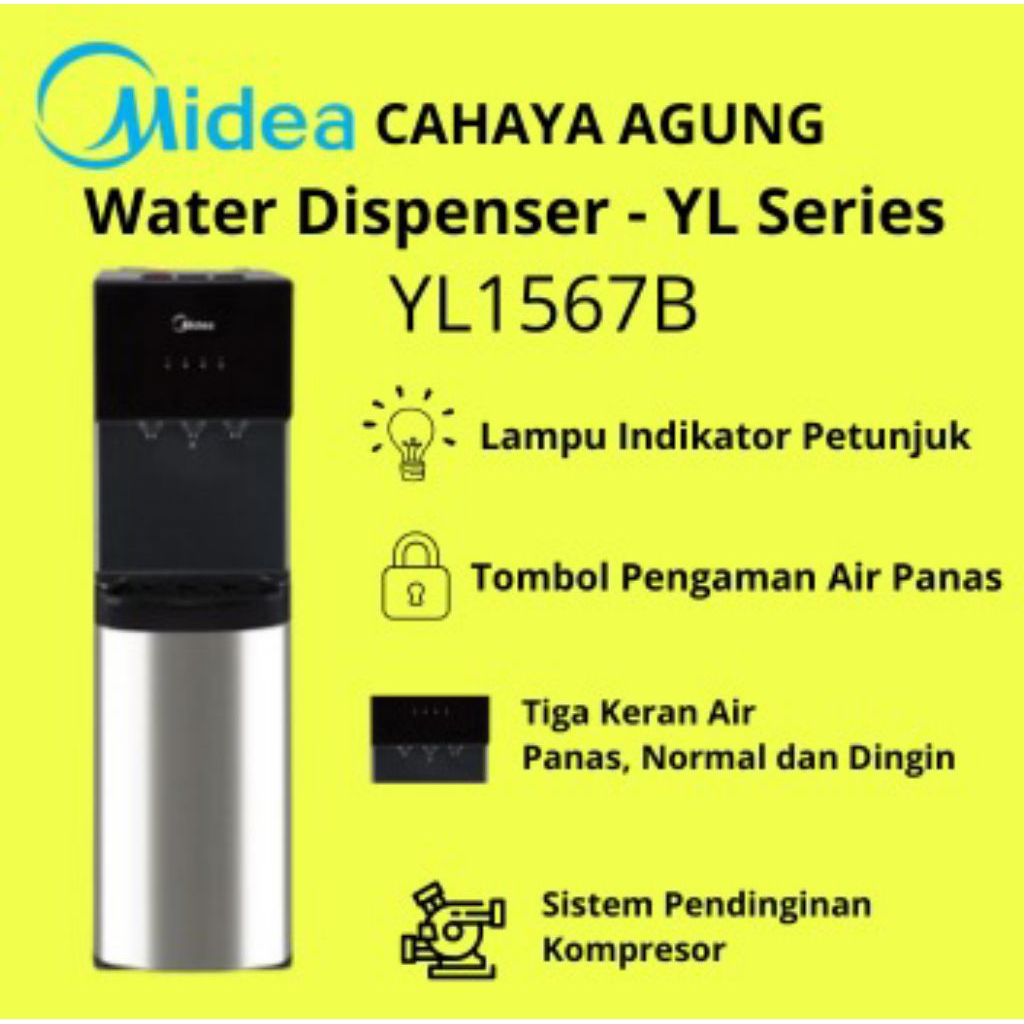 MIDEA Water Dispenser - YL SeriesYL1567B