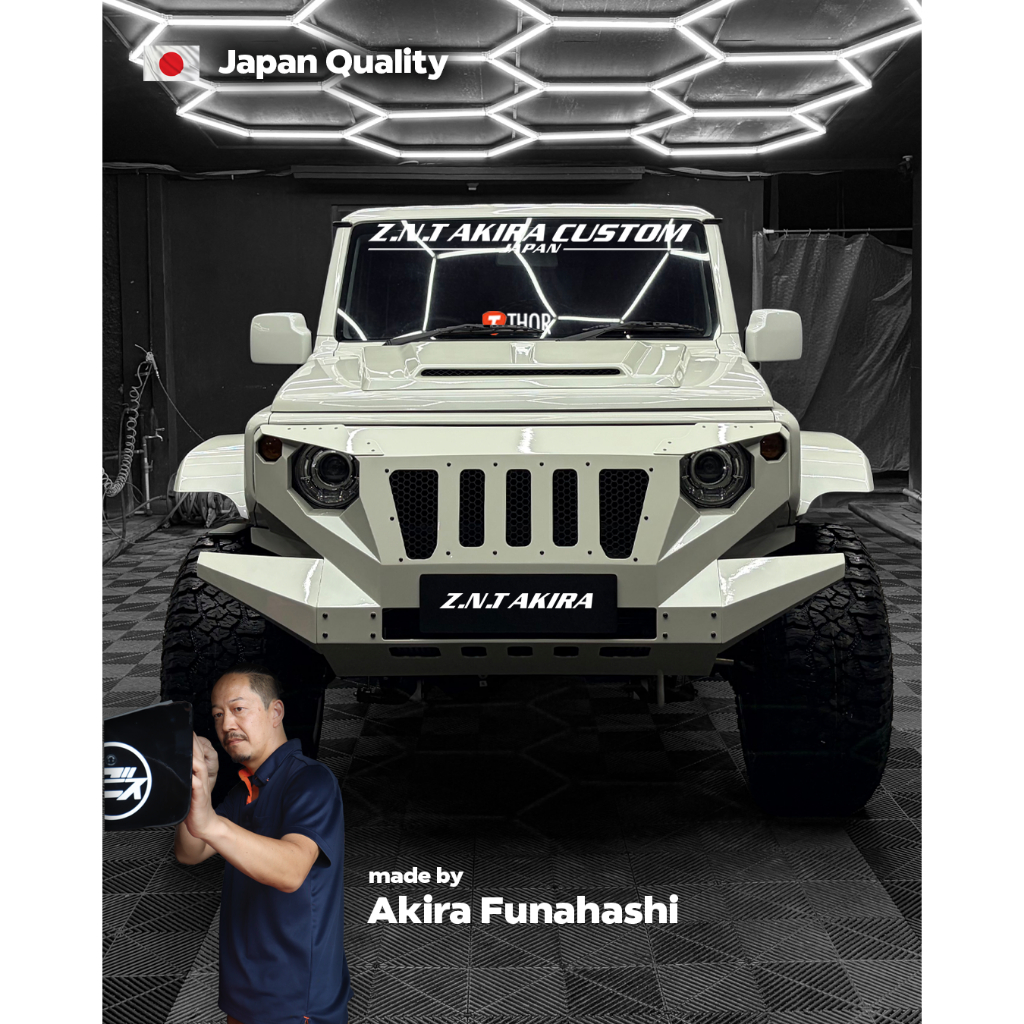 Bodykit Suzuki Jimny 5 Pintu 2024–2025 Akira Japan Custom | bodykit jimny | Fiber FPF Premium | Plug