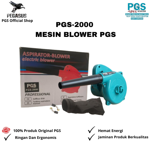 ELECTRIK BLOWER /ASPIRATOR BLOWER TANGAN PGS-2000