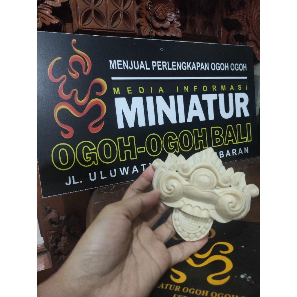 TAPEL MATA RESIN TAPEL BOPONG HIASAN OGOH OGOH DEKORASI