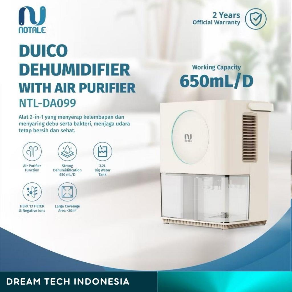 Notale Duico Dehumidifier Air Purifier Serap Lembab Ruangan