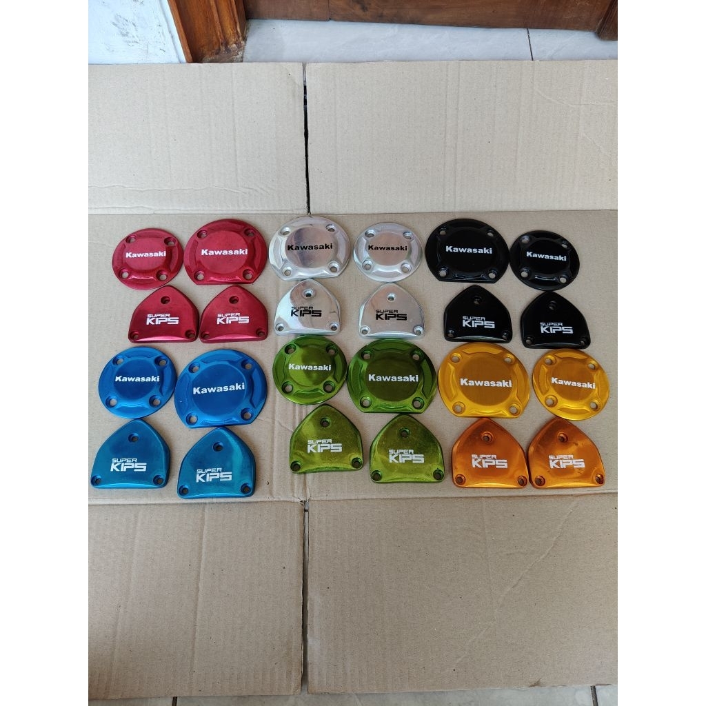 TUTUP MESIN ENGINE, NINJA SS RR R, COVER SUPER KIPS motorcyle