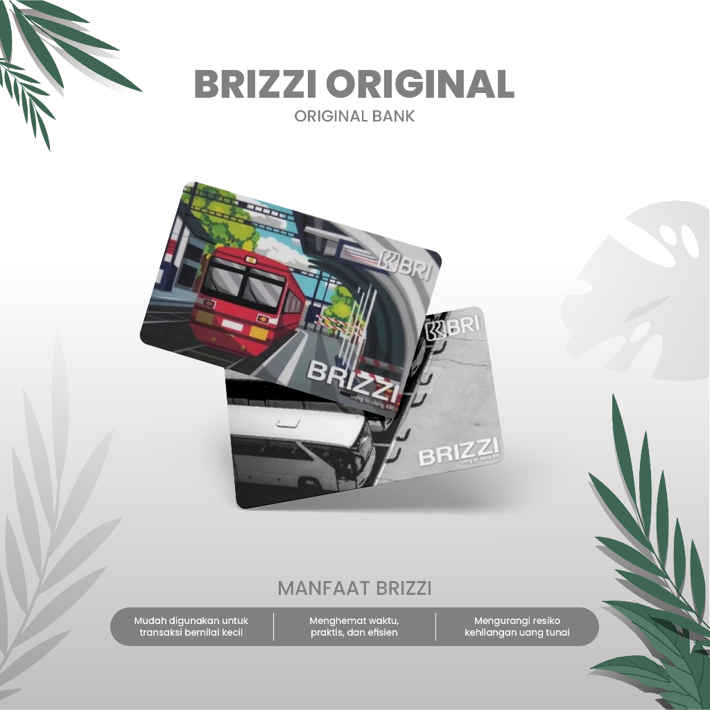 Brizzi Kartu Etoll Original | Kartu Brizzi Serbaguna Kartu Uang Elektronik
