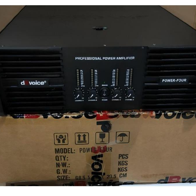 Power Amplifier Db Voice Power Four 4 Channel / Amplifier Power Db Voice Power Four 4CH 4x2000 Watt