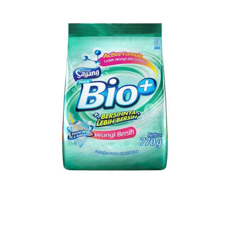 Bio+ Detergent Powder Wangi Bersih 770 g