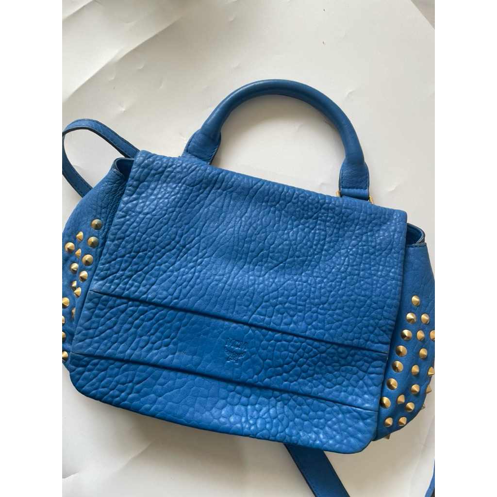 preloved mcm top handle original