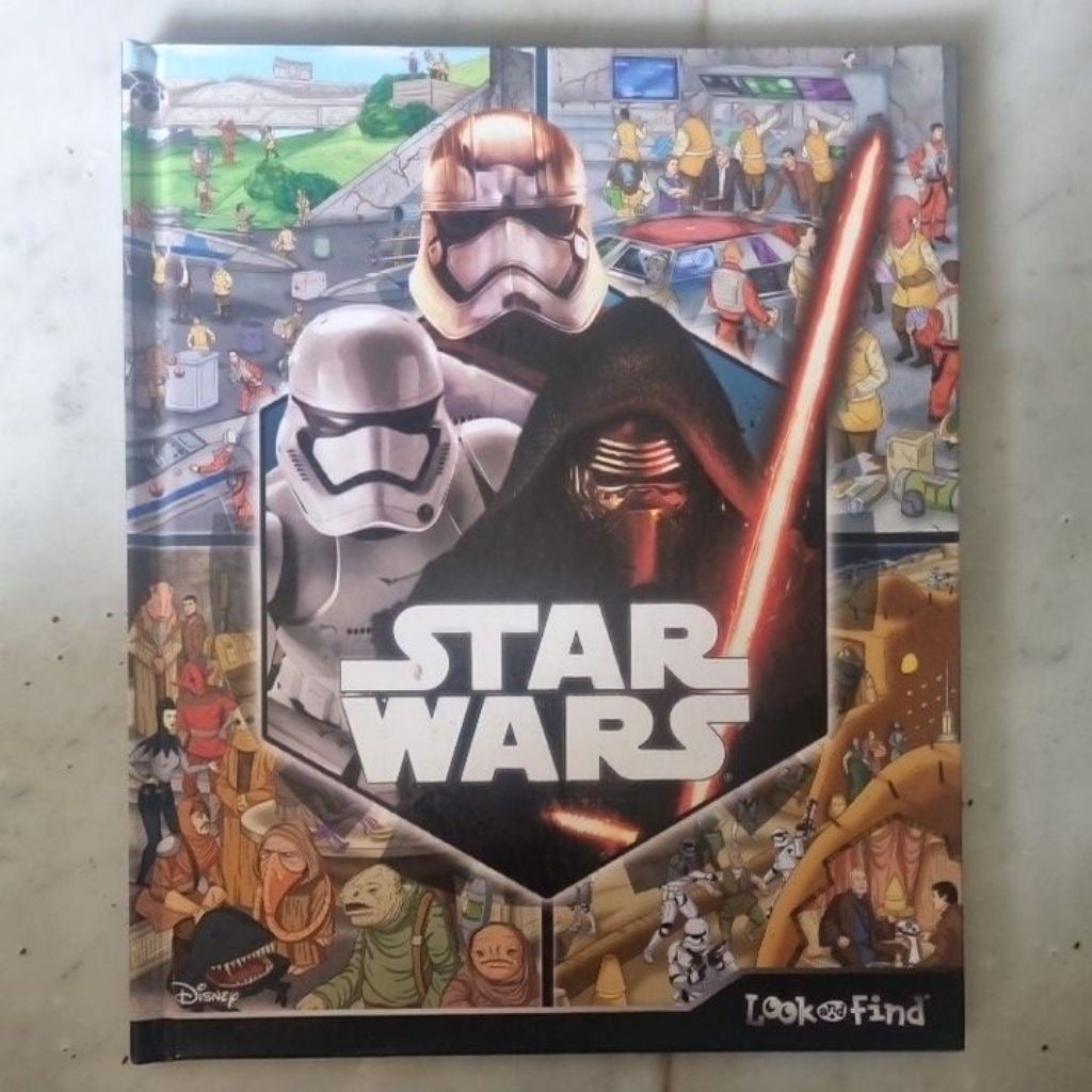 preloved Book: Look & Find Star Wars
