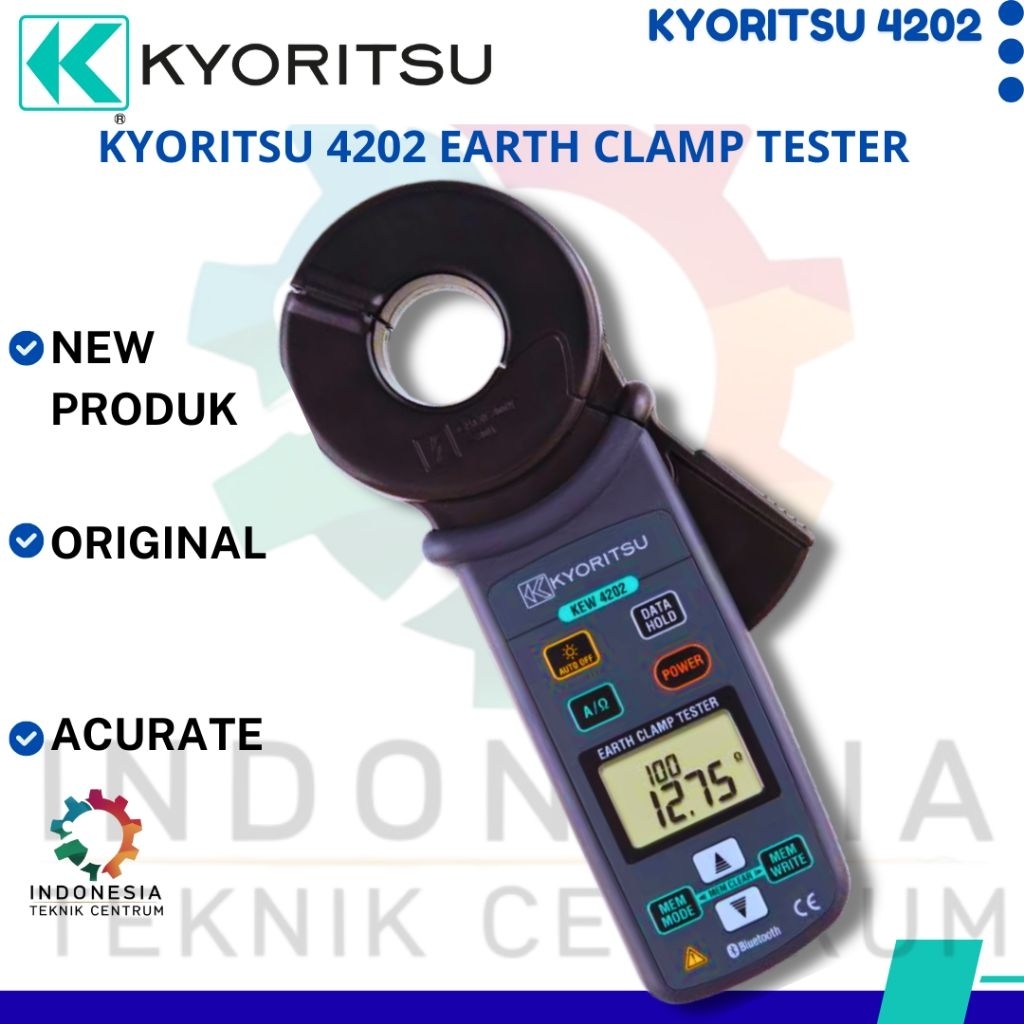 Kyoritsu 4202 Earth Clamp Tester
