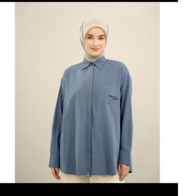 Heaven Lights - Edria Wrap Shirt kemeja wanita