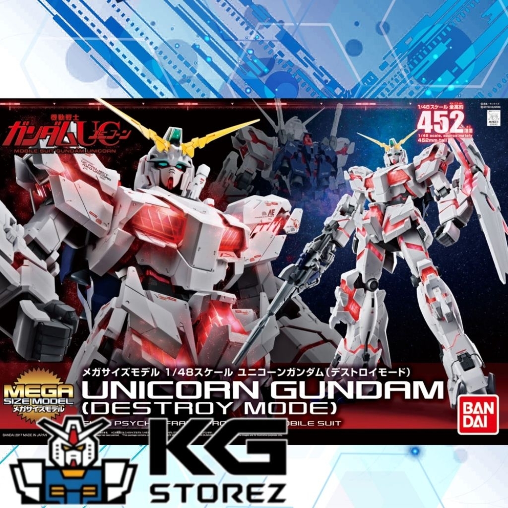 BANDAI MGEX RX-0 UNICORN GUNDAM 1/48