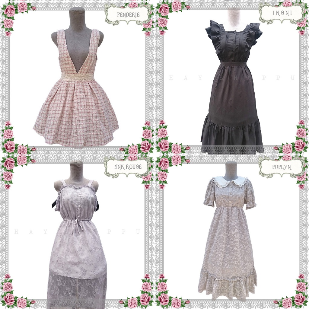READY 217_DRESS LOLITA / DRESS KAWAII PREMIUM LIZ LISA DLL
