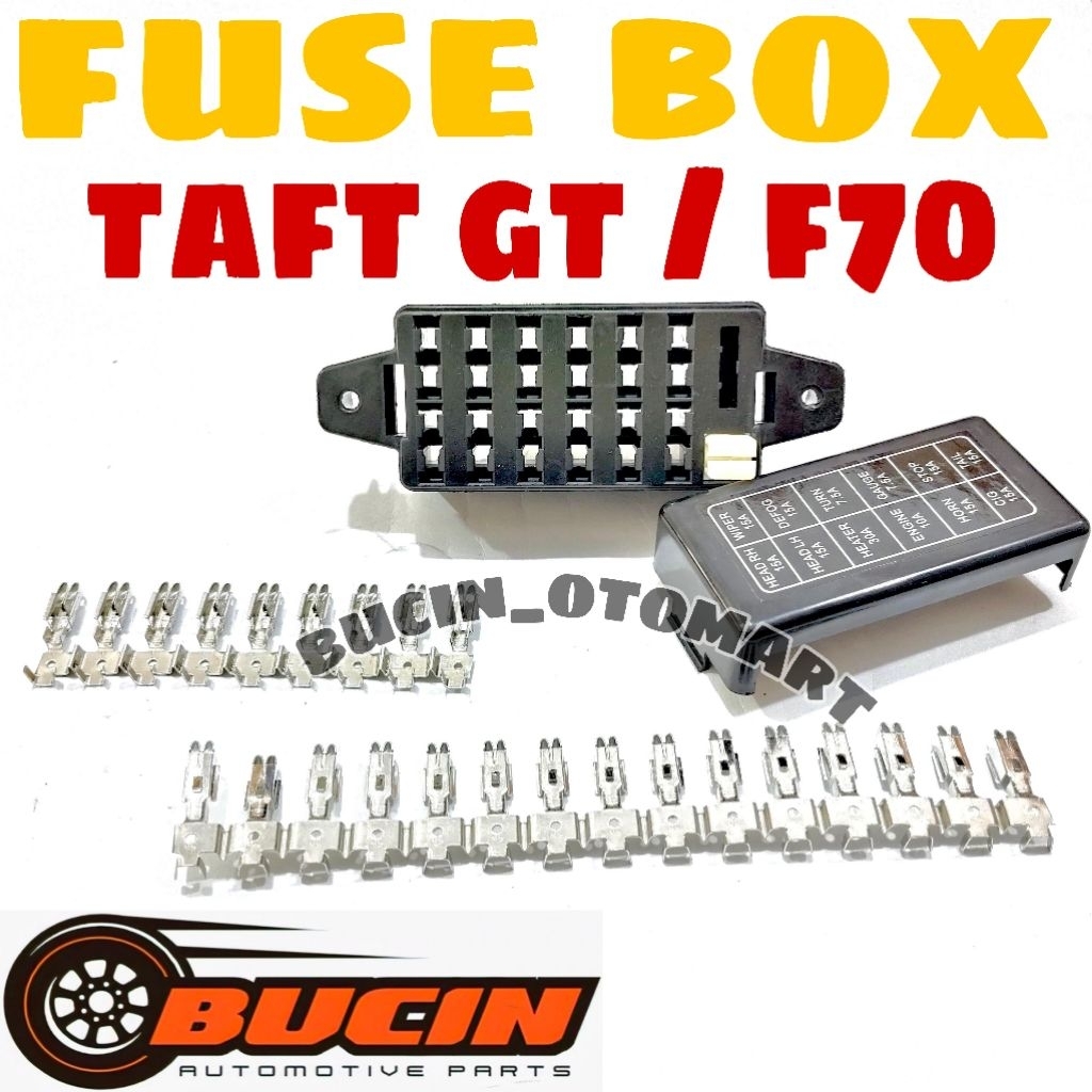 Fuse Box / Rumah Sekring Sikring Mobil Daihatsu Taft Gt / F70 / F 70
