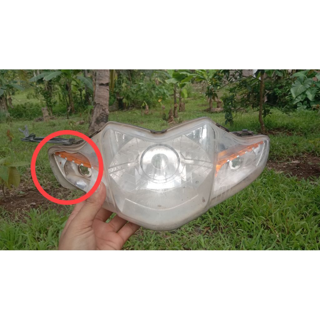 headlamp revo absolute reflektor revo absolute lampu depan revo absolute