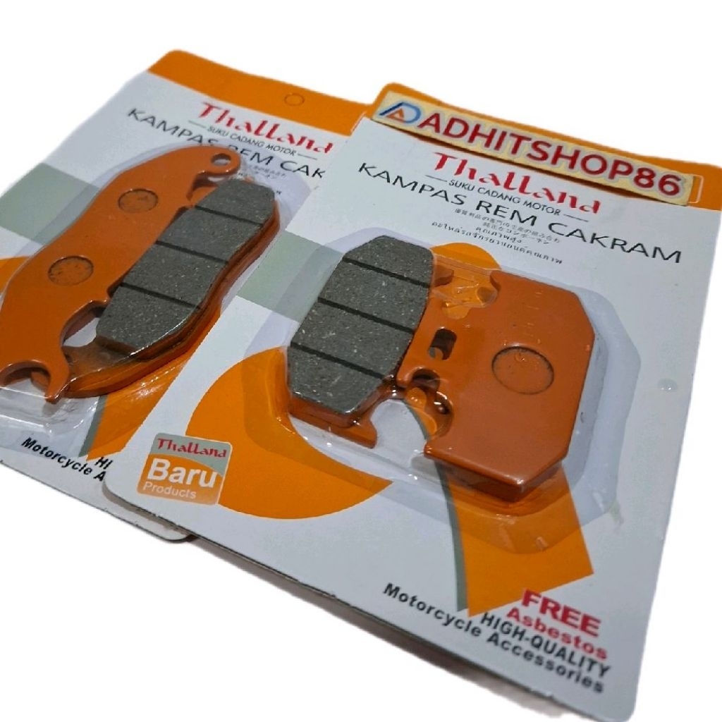KAMPAS REM WR 155 BRAKE PAD KAMPAS CAKRAM WR155 WR 155