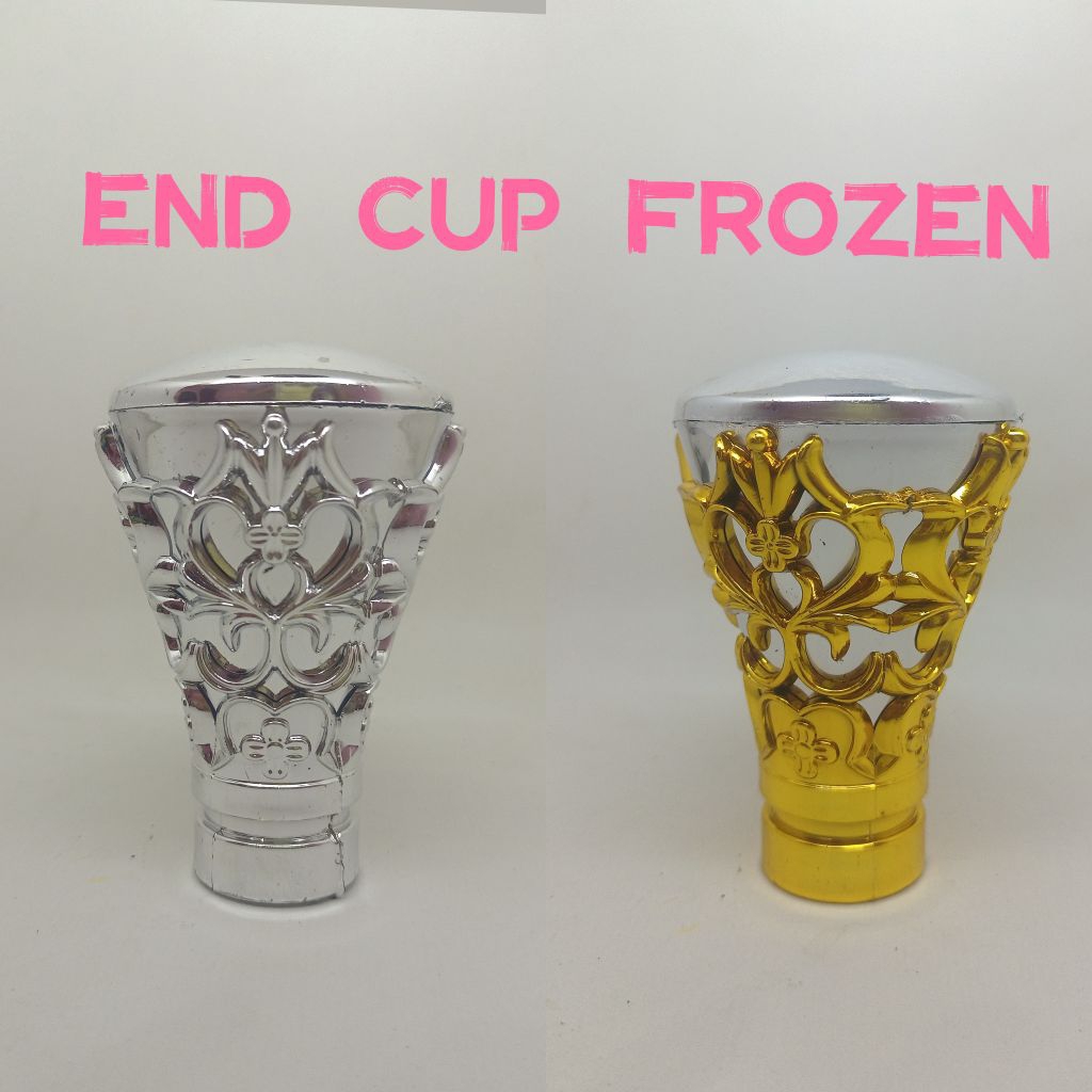 FROZEN END CUP / PENUTUP BATANG GORDEN MODEL FROZEN