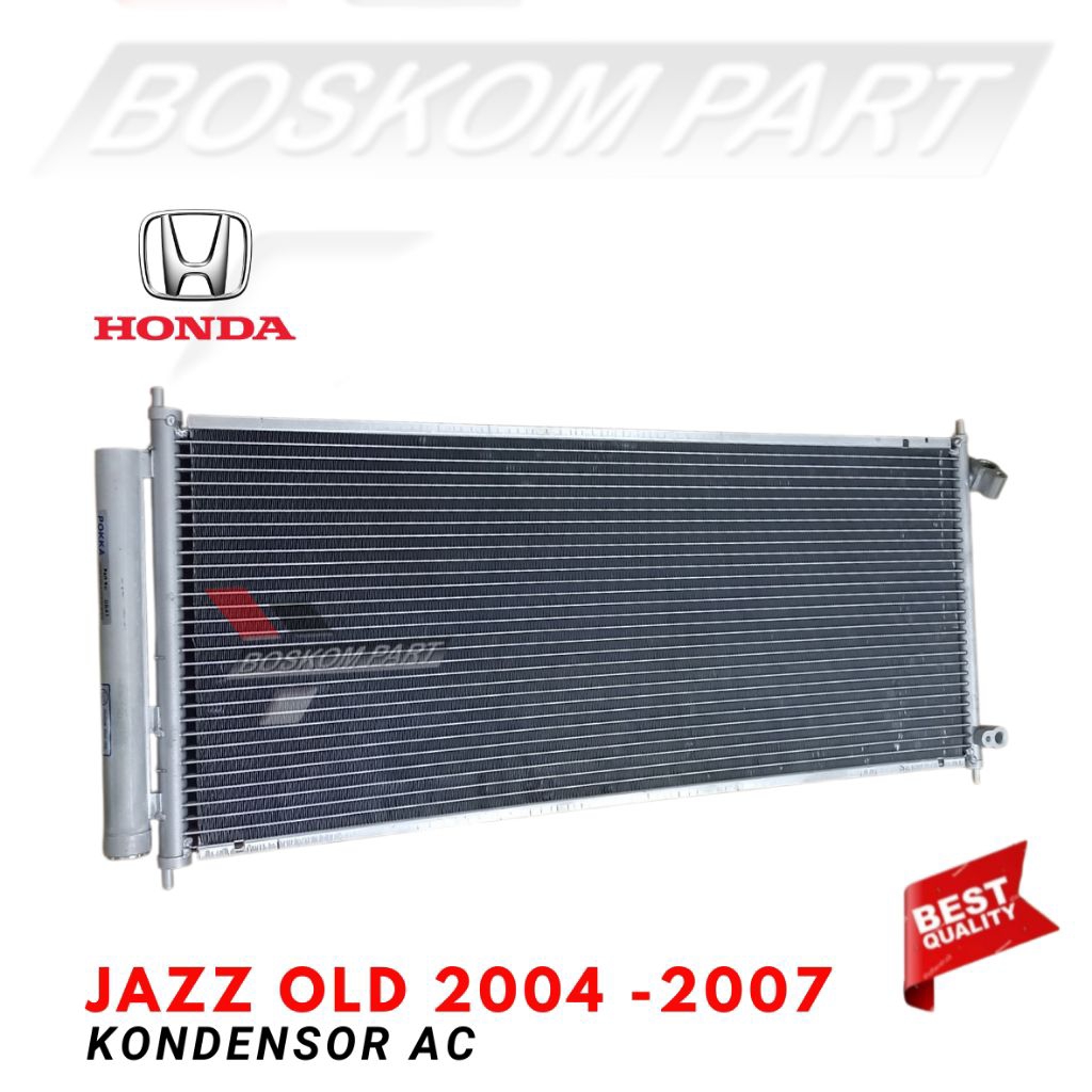 Kondensor Ac Honda Jazz fit old Jazz Lama 2004 -2007 Condensor Jazz lama