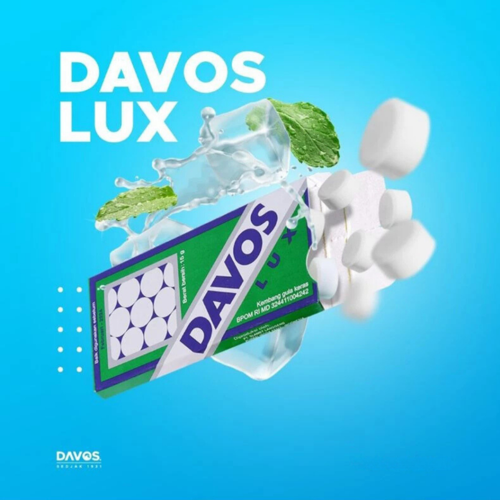 Permen Peppermint DAVOS LUX / Permen Davos