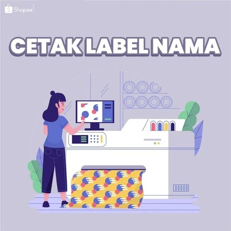 CETAK LABEL NAMA TAMU UNDANGAN - CETAK CUSTOM NAMA