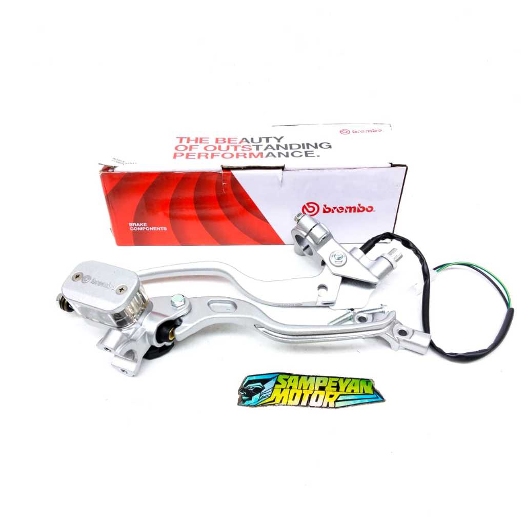 Promo Harga Murah Master Rem Atas Variasi Kotak Model RCB Silver CB GL Tiger Megapro Karisma Fiz For