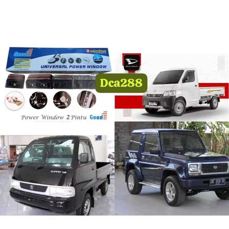 Power Window Universal Goodone Giordon 2 Pintu Set Komplete Power Window Mobil Universal