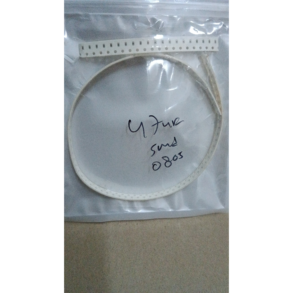 7049 kapasitor elco tantalum 47uf 47 uf 476j 476 6v smd tempel 0805