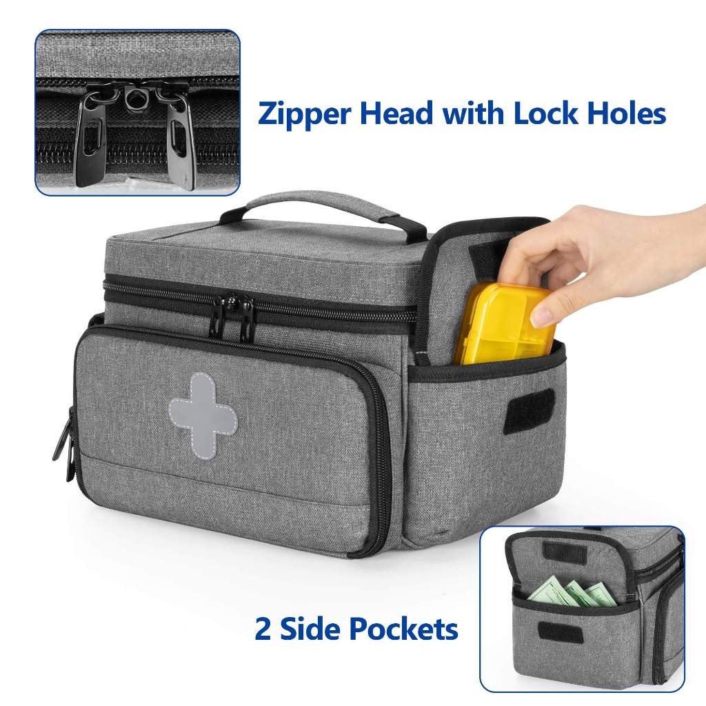 Tas Medis P3k Jinjing Simpel untuk Peralatan Kesehatan dan Obat