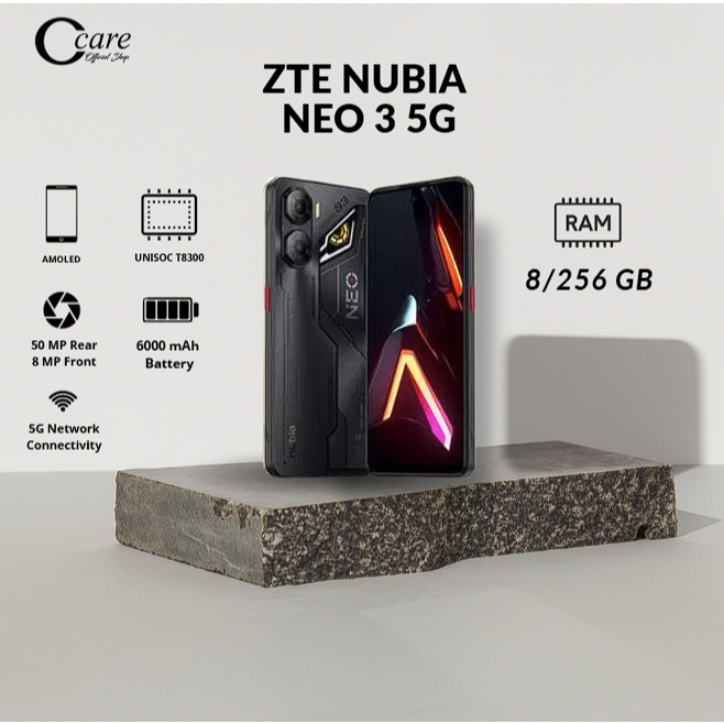 Nubia Neo 3 5G RAM 8+12GB ROM 256GB | HP Gaming | Garansi Resmi