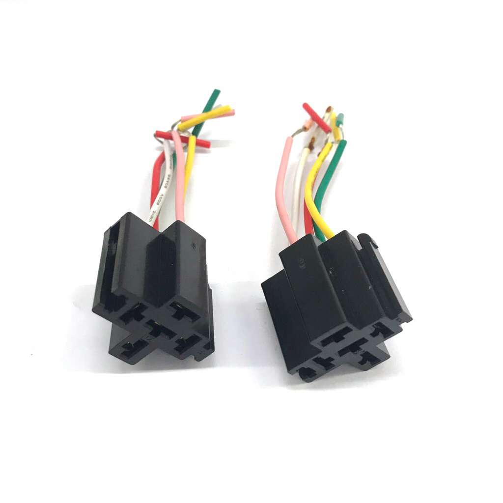Socket Relay Mobil 5pin Dudukan Relay Mobil