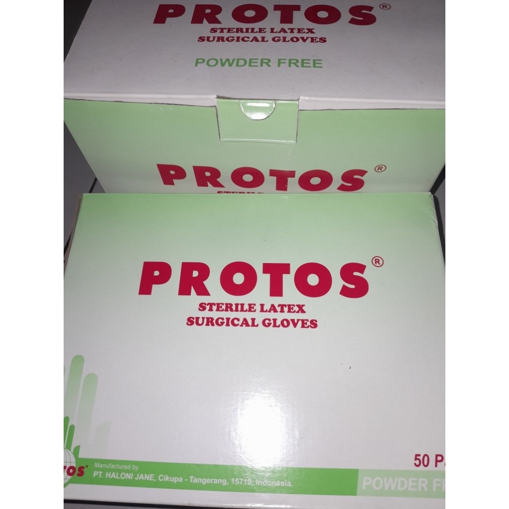 sarung tangan/handscoon medis sterile protos