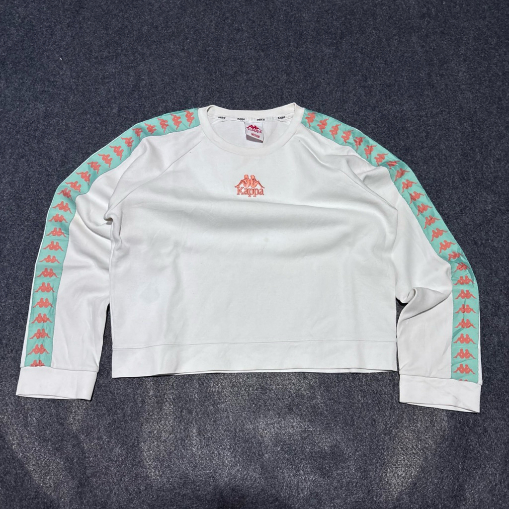 Crewneck sweatshirt kappa preloved second