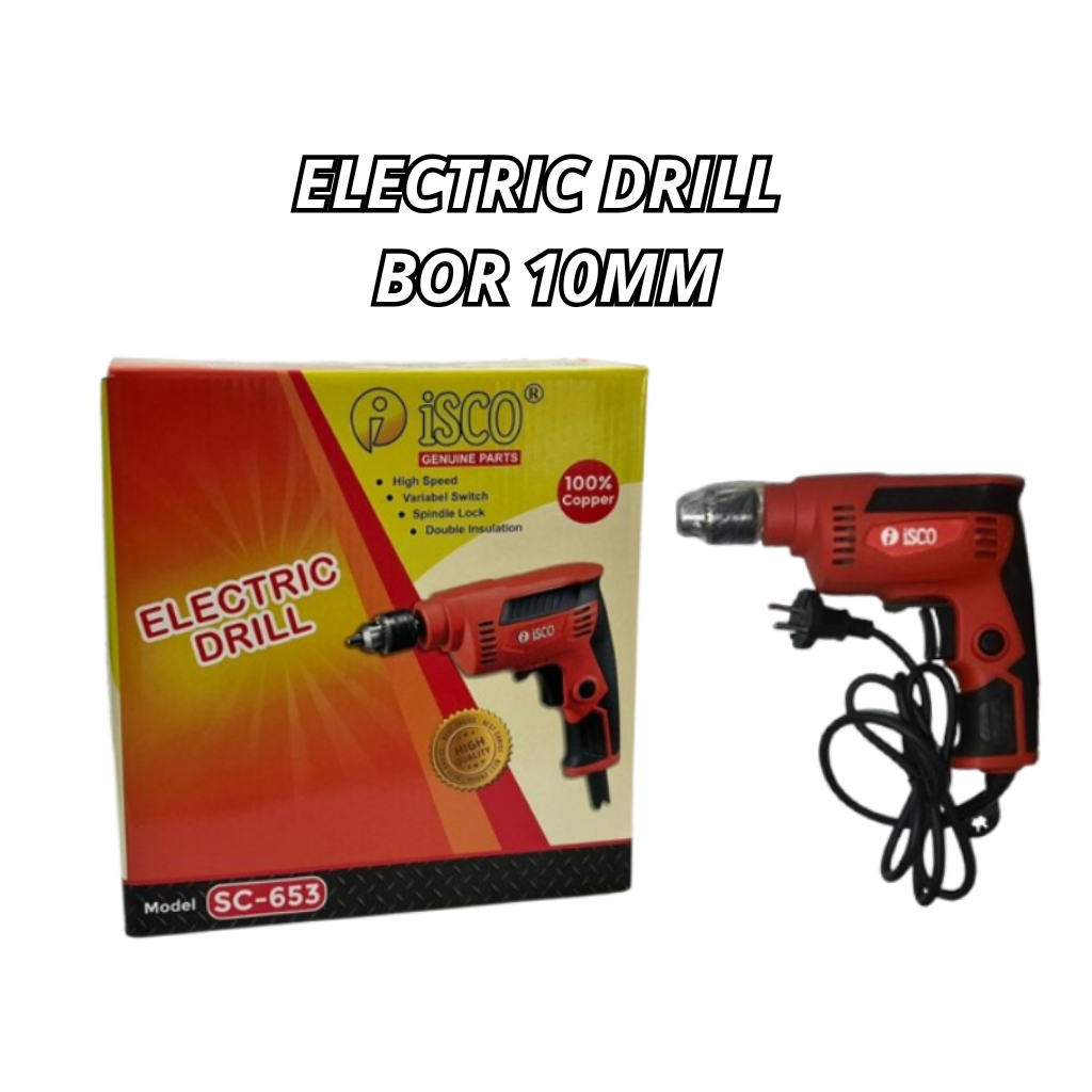Mesin Bor Listrik Set Lengkap Tangan Bor Beton Bor Tembok Alat Bor Obeng Bor Kayu