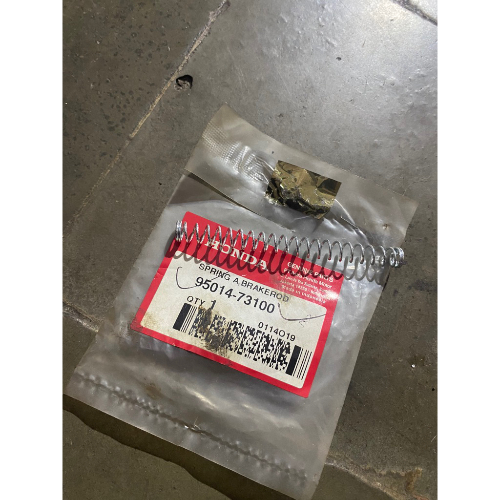 per kawat rem spring brakerod 95014-73100 original Honda c50 C70 c90 c700 c800 supercup Astrea 800 s