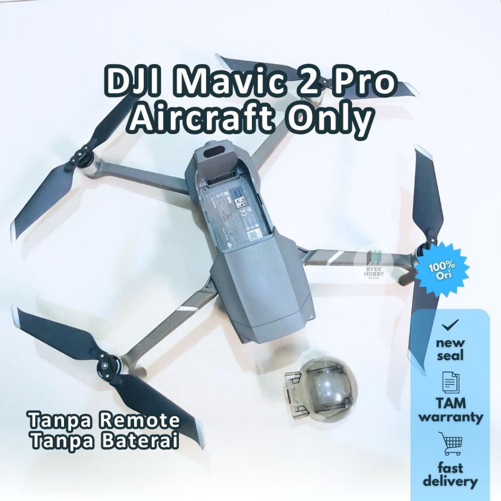Drone DJI Mavic 2 Pro Aircraft Unit Original (Drone Second Body Only Hasselblad Kamera 4K)