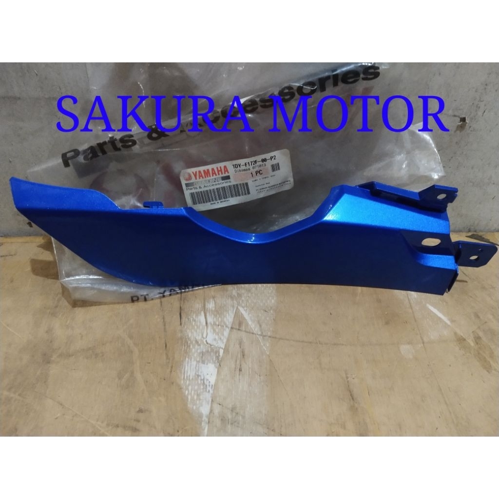 SAMBUNGAN LEGSIL LUAR JUPITER Z ONE BIRU ORIGINAL YAMAHA 1DY-F172F/F172A-00-P2