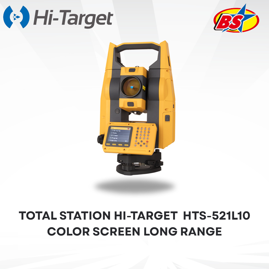 Total Station Hi-Target HTS-521L10 HD | Color Screen Long Range Total Station