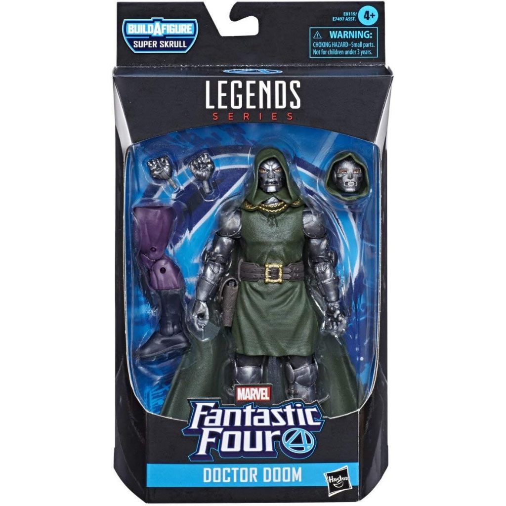 Marvel Legends Series Fantastic Four 6" Collectible Action Figure Doctor Doom Toy